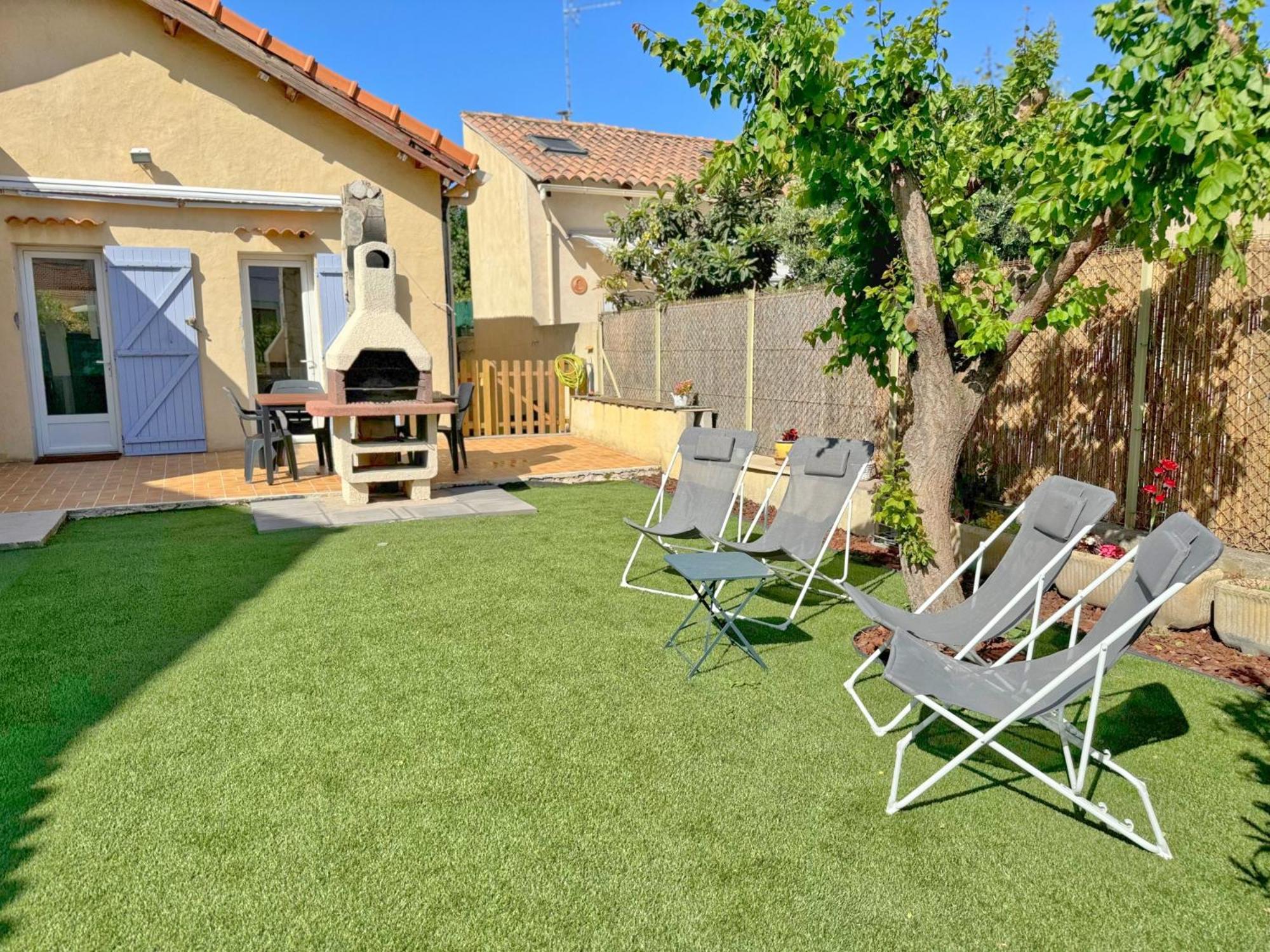 Maison Confort & Silence, Jardin & Barbecue Марсель Екстер'єр фото